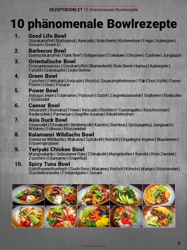10 phänomenale Bowlrezepte + 10 exzellente Dip- und Dressingrezepte – Bild 5